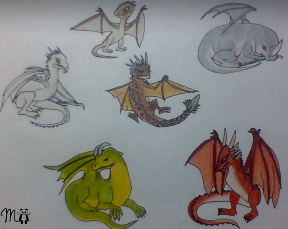 Harry Potter Dragon Drawing Sketch