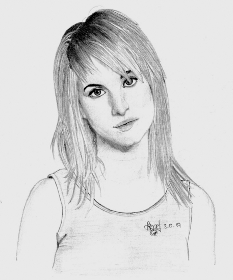 Hayley Williams Drawing Image