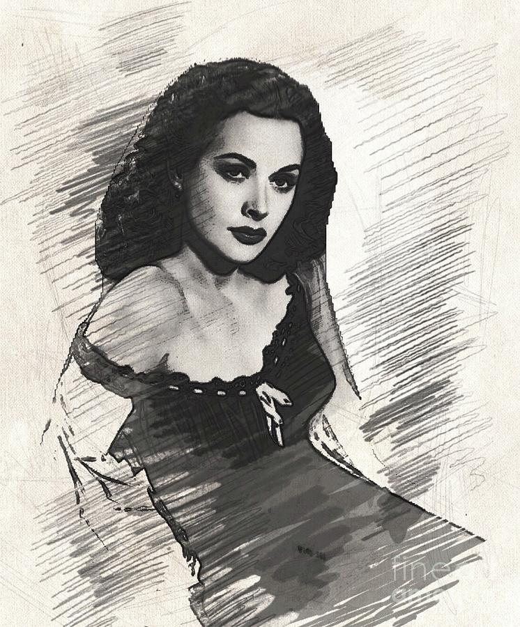 Hedy Lamarr Drawing Best