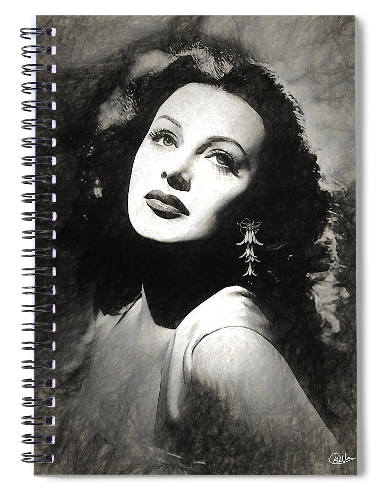 Hedy Lamarr Drawing Realistic