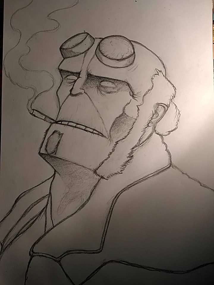 Hellboy Drawing Best
