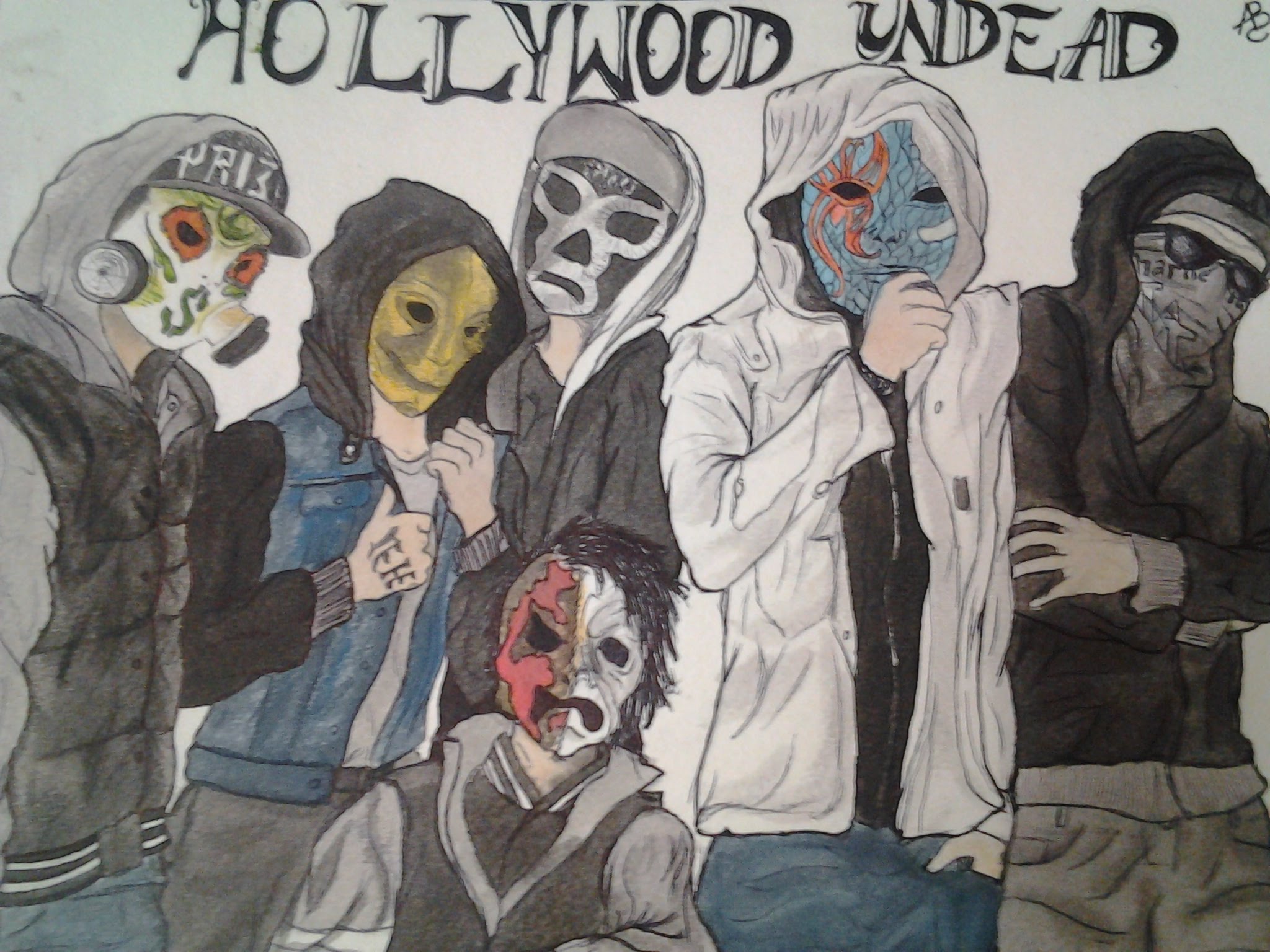Hollywood Undead Drawing Best