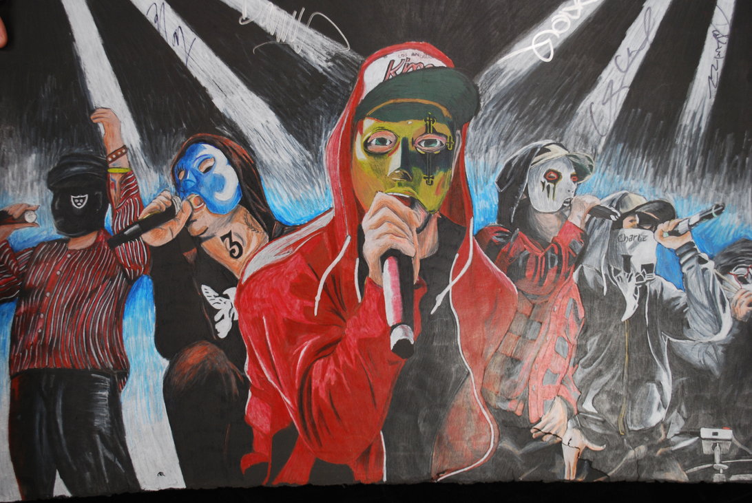 Hollywood Undead Drawing High-Quality