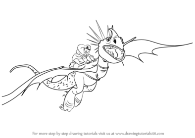 How To Train Your Dragon Drawing Creative Art - Drawing Skill