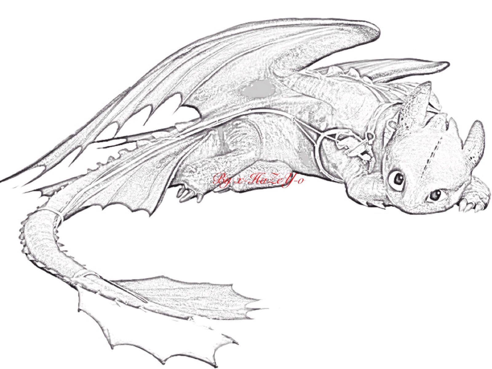 How To Train Your Dragon Drawing High-Quality