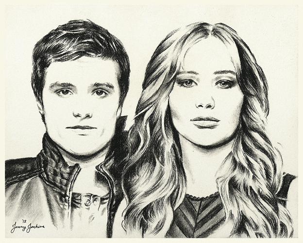Hunger Games Drawing Amazing