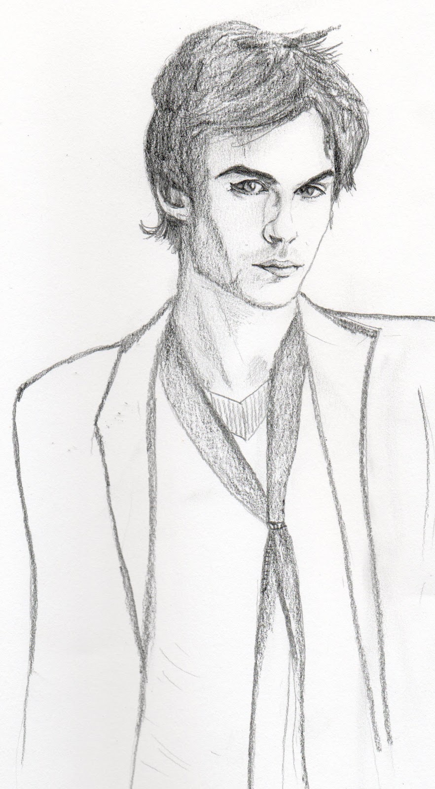 Ian Somerhalder Drawing Art