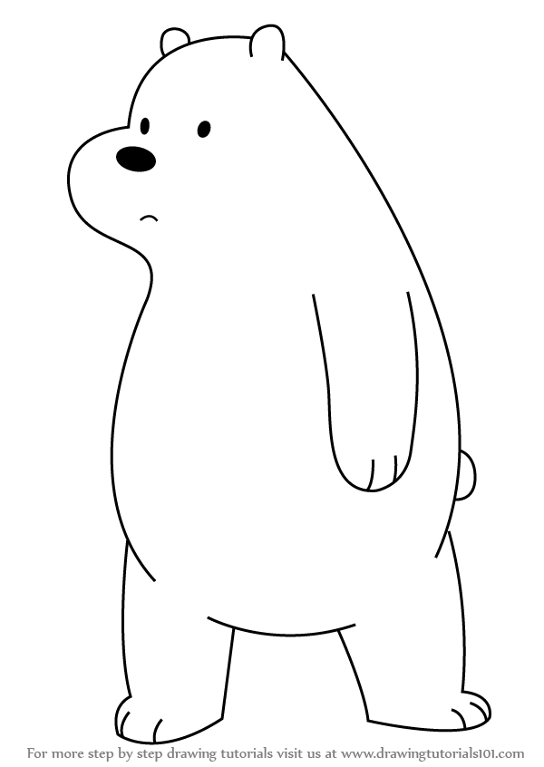 Ice Bear Drawing Photo