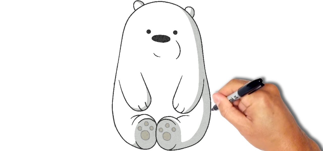 Ice Bear Drawing Picture