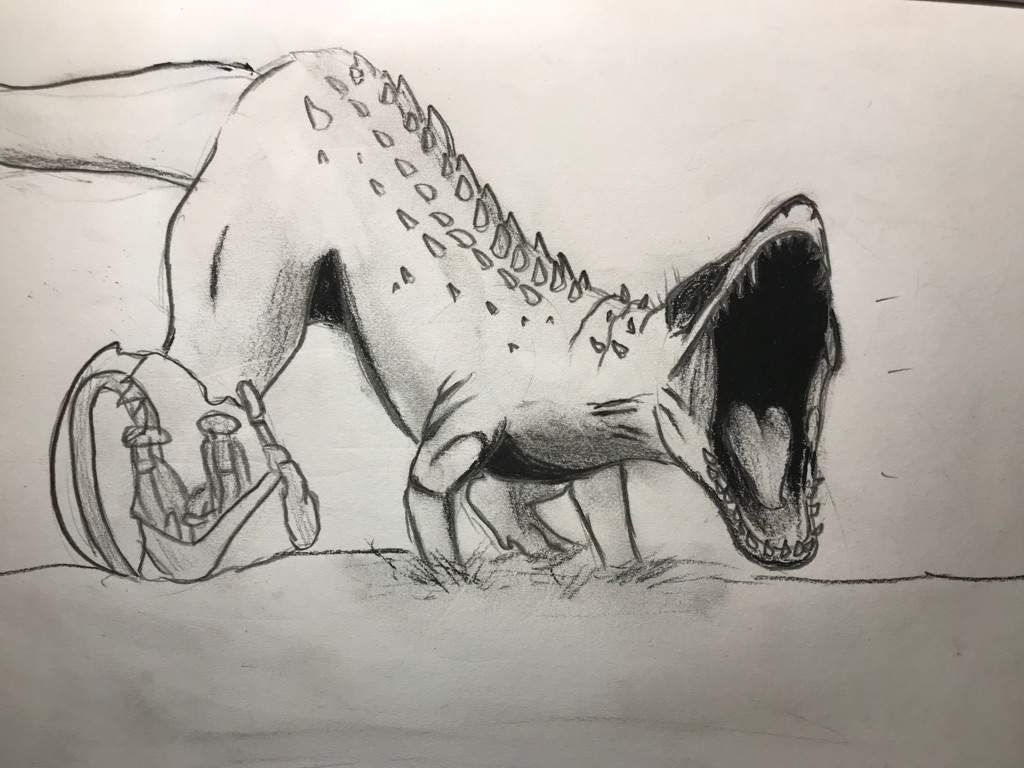 Indominus Rex Drawing Art