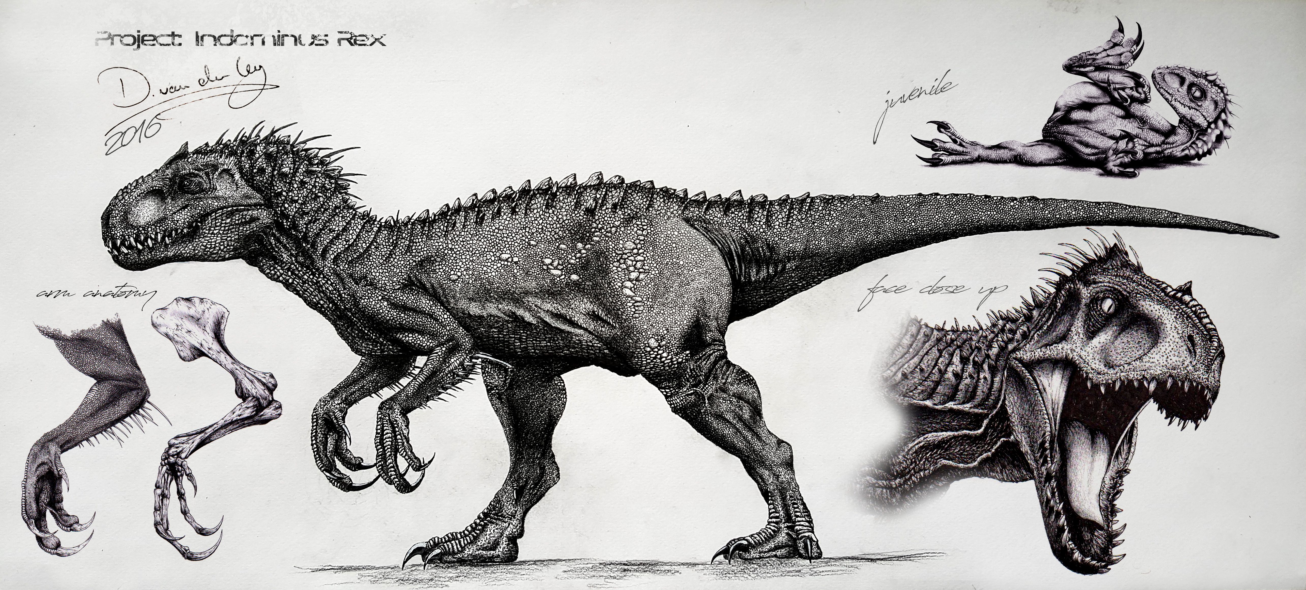 Indominus Rex Drawing Realistic