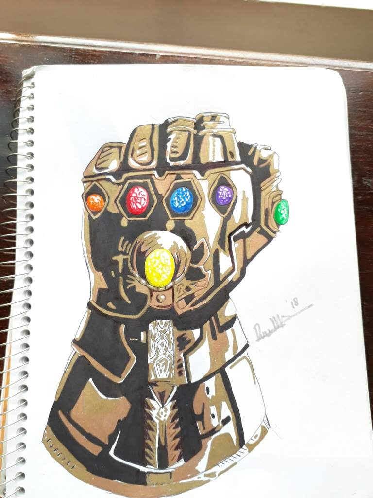 Infinity Gauntlet Drawing Amazing
