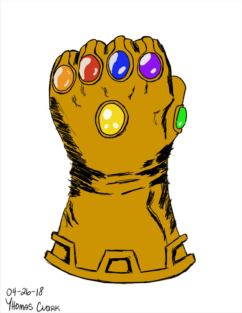 Infinity Gauntlet Drawing Creative Art