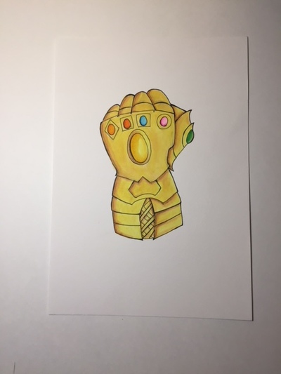 Infinity Gauntlet Drawing Photo