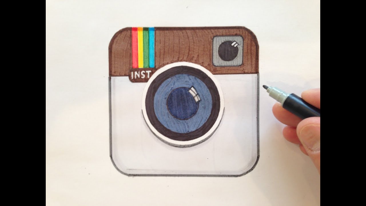 Instagram Logo Drawing Best