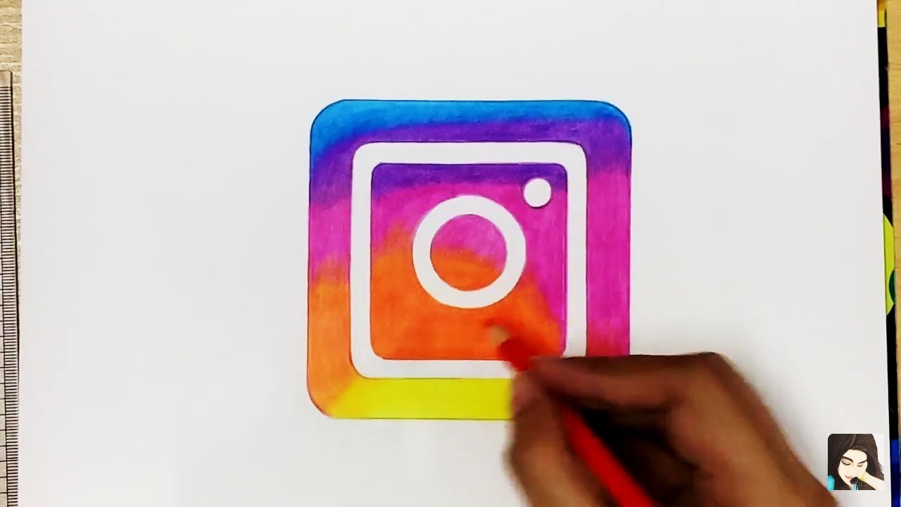 Instagram Logo Drawing Images