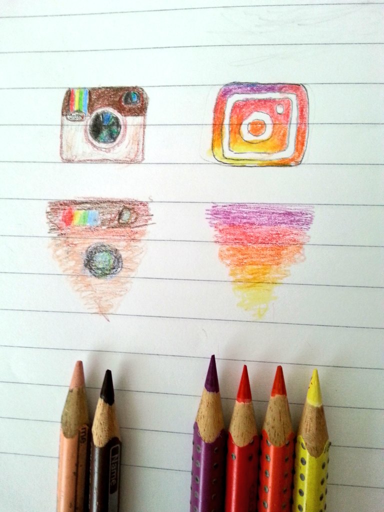 Instagram Logo Drawing Picture