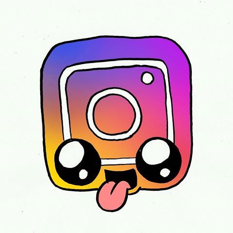 Instagram Logo Drawing Sketch