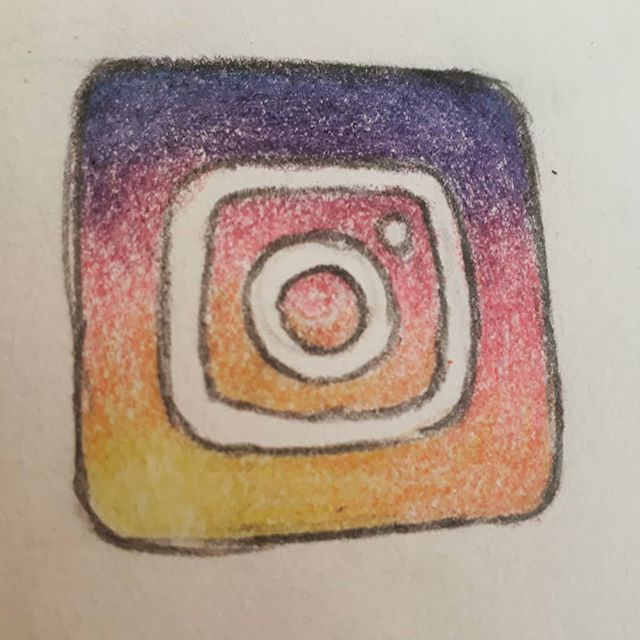 Instagram Logo Drawing