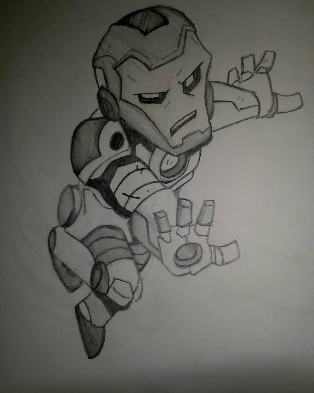Iron Man Drawing Beautiful Image
