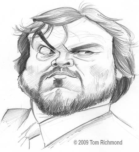 Jack Black Drawing Image