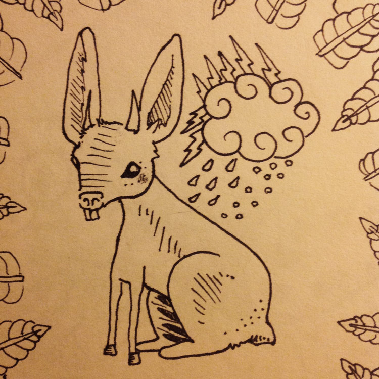 Jackalope Drawing Images