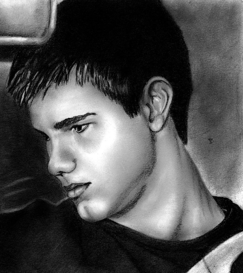 Taylor Lautner GQ drawing by TomsGG on DeviantArt