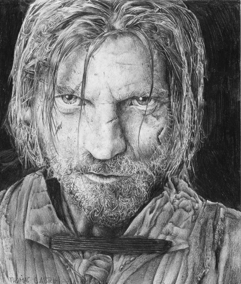 Jaime Lannister Drawing High-Quality
