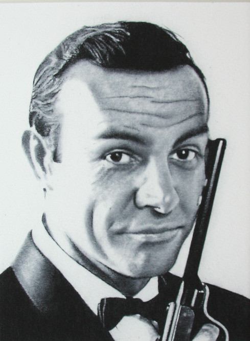 James Bond Drawing Amazing