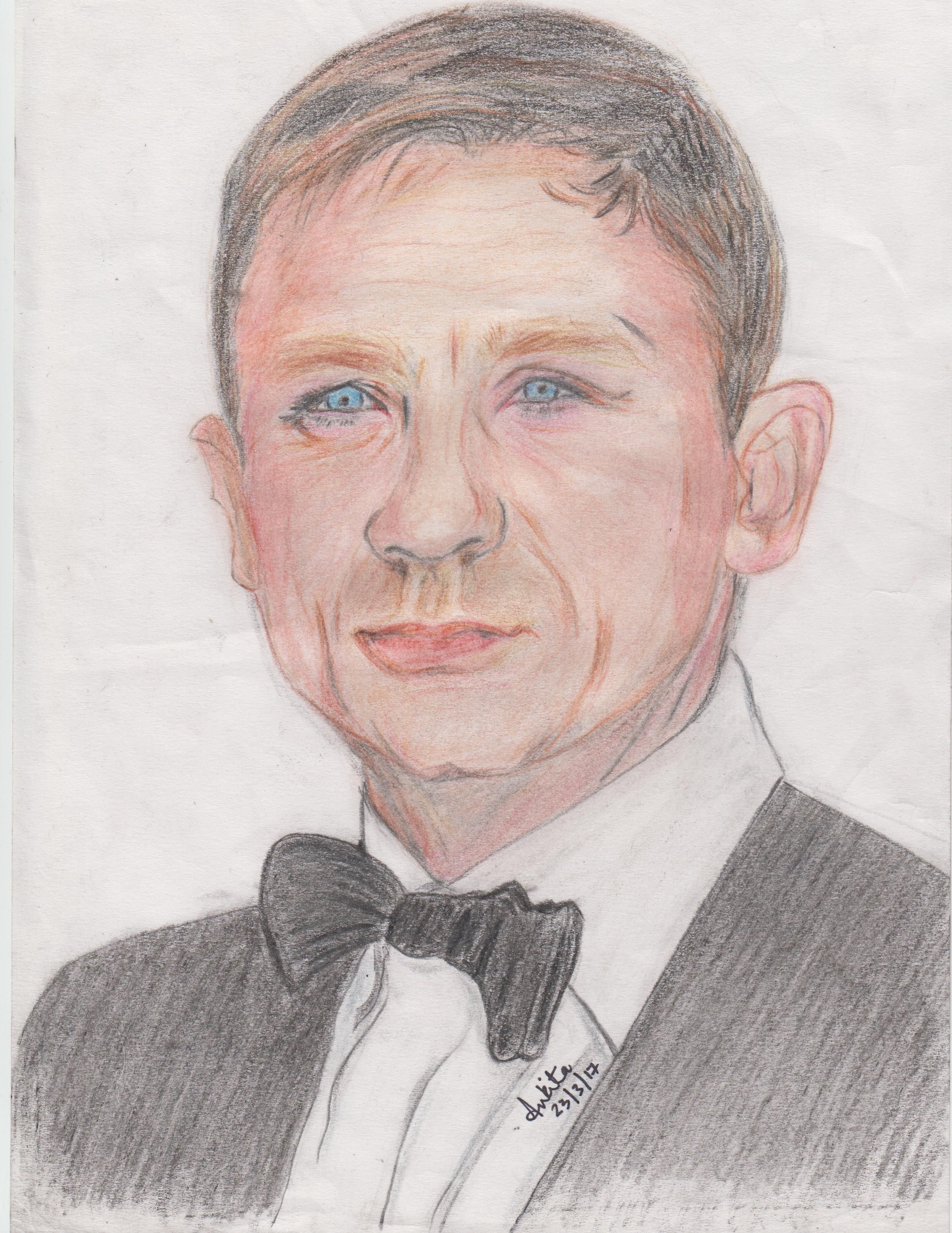 James Bond Drawing Image