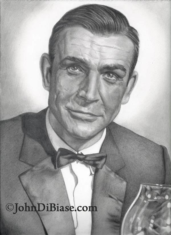 James Bond Drawing Photo