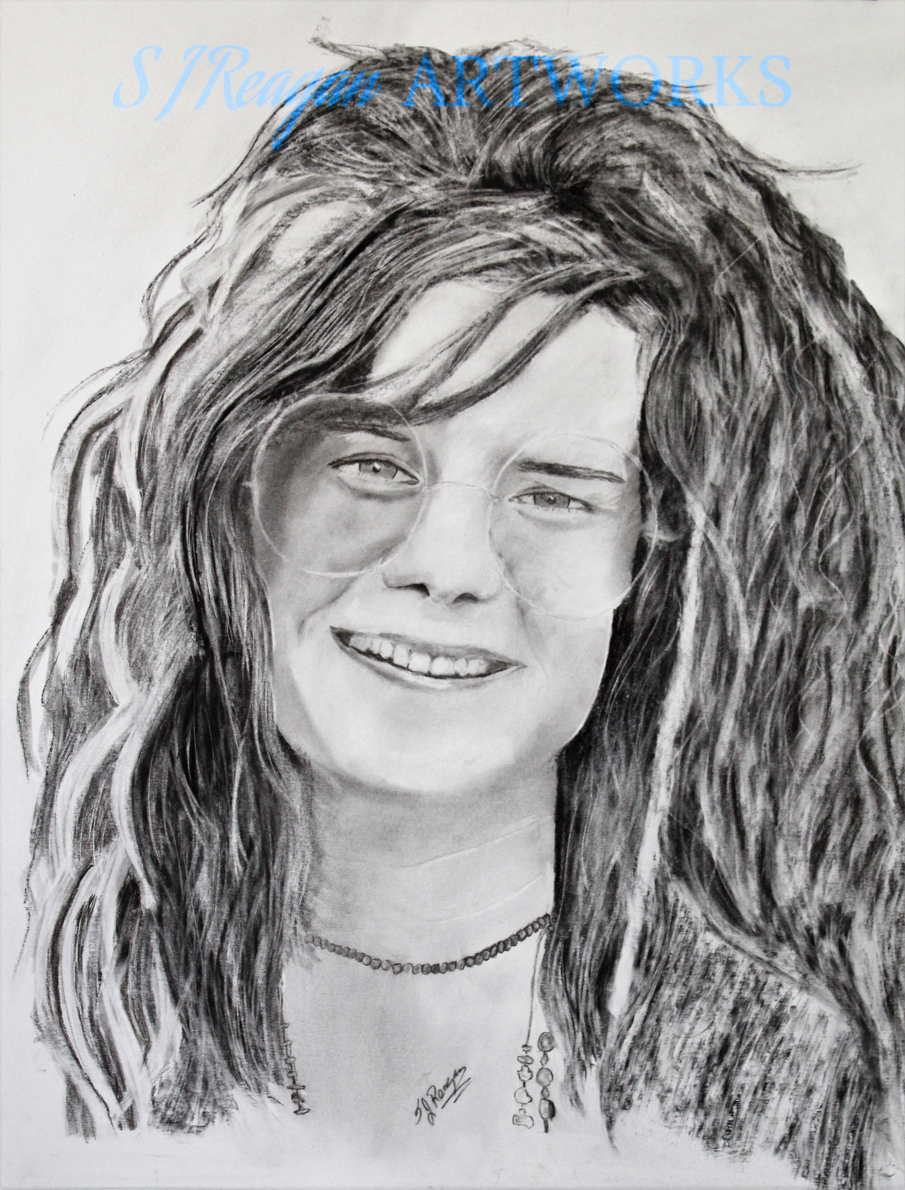 Janis Joplin Drawing Pic