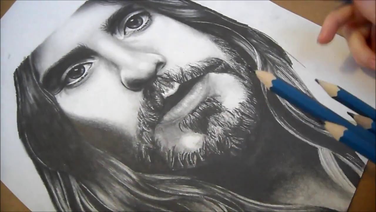 Jared Leto Drawing High-Quality