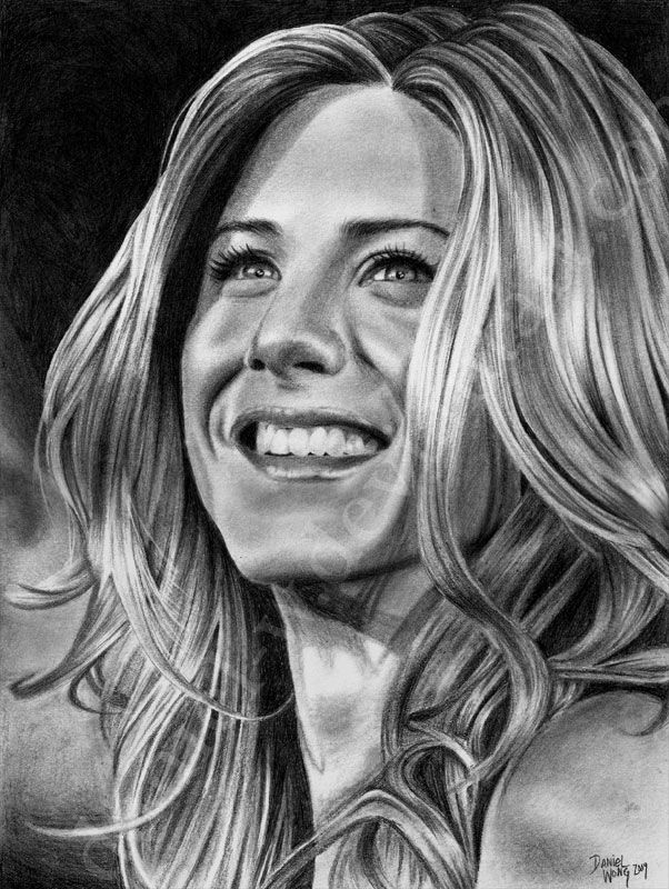 Jennifer Aniston Drawing Image