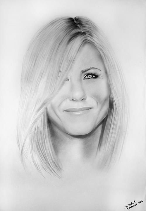 Jennifer Aniston Drawing Pics