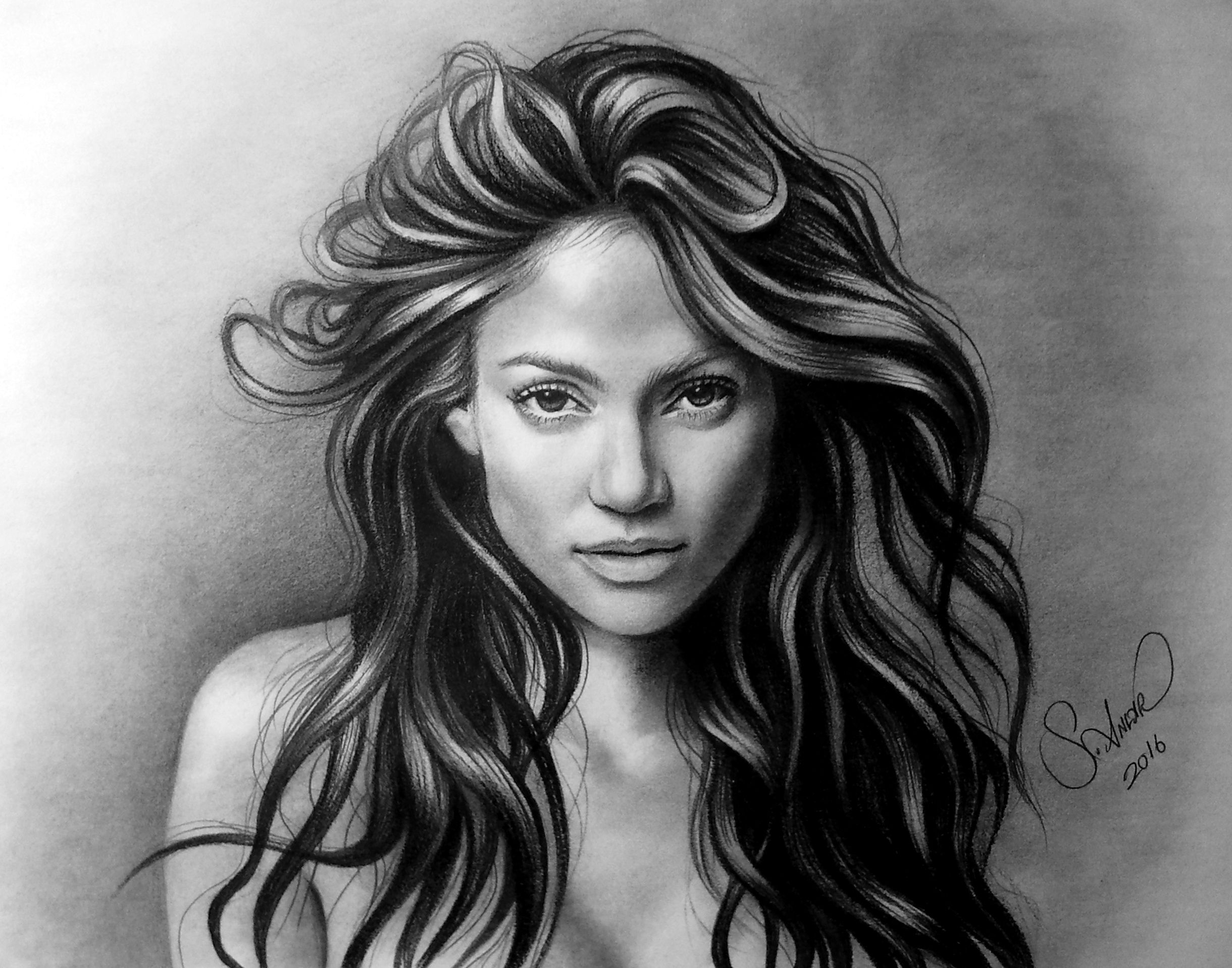 Jennifer Lopez Drawing Image