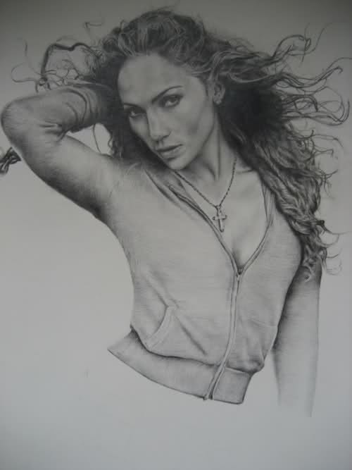 Jennifer Lopez Drawing