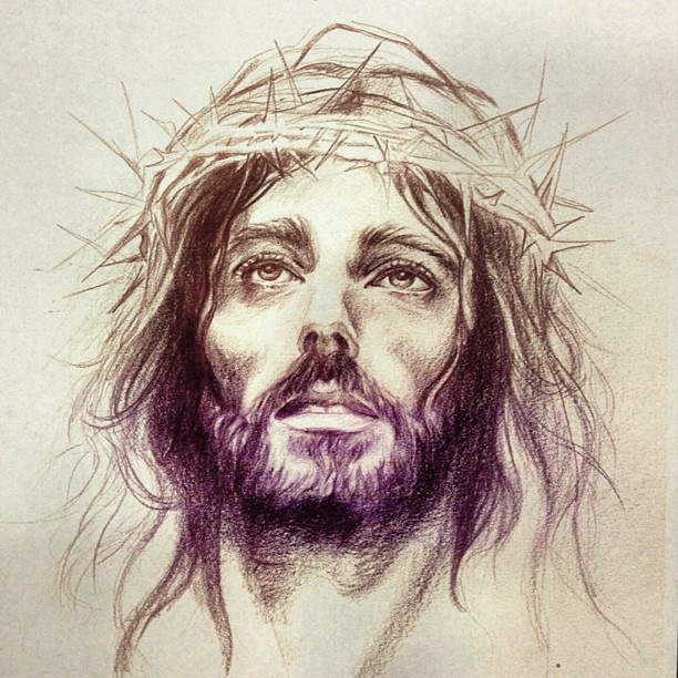 Jesus Drawing Beautiful Image