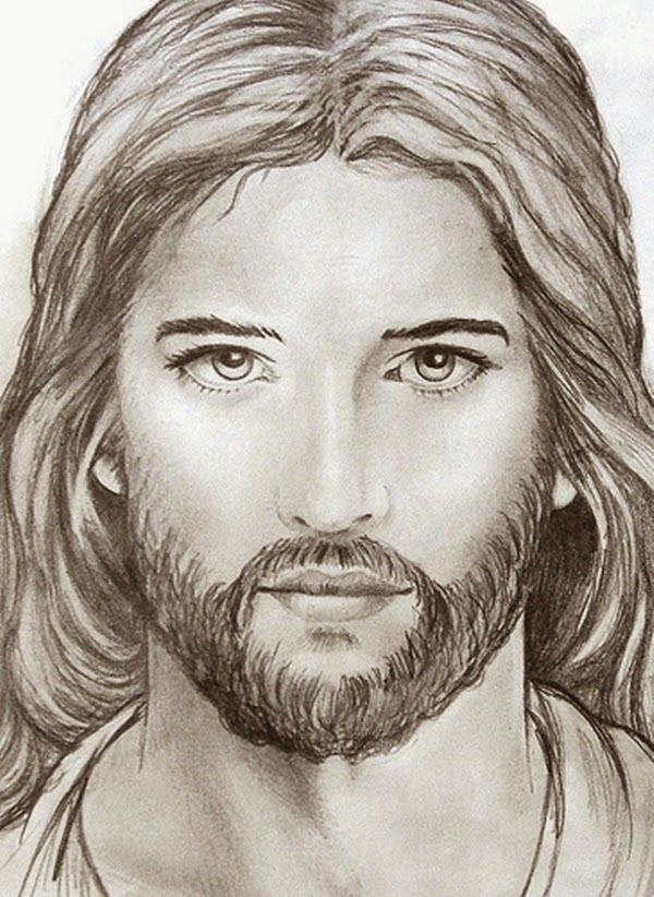 Jesus Drawing Images