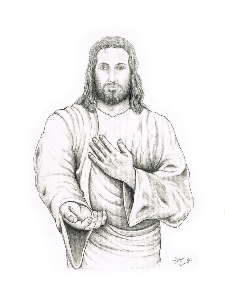 Jesus Drawing Photo