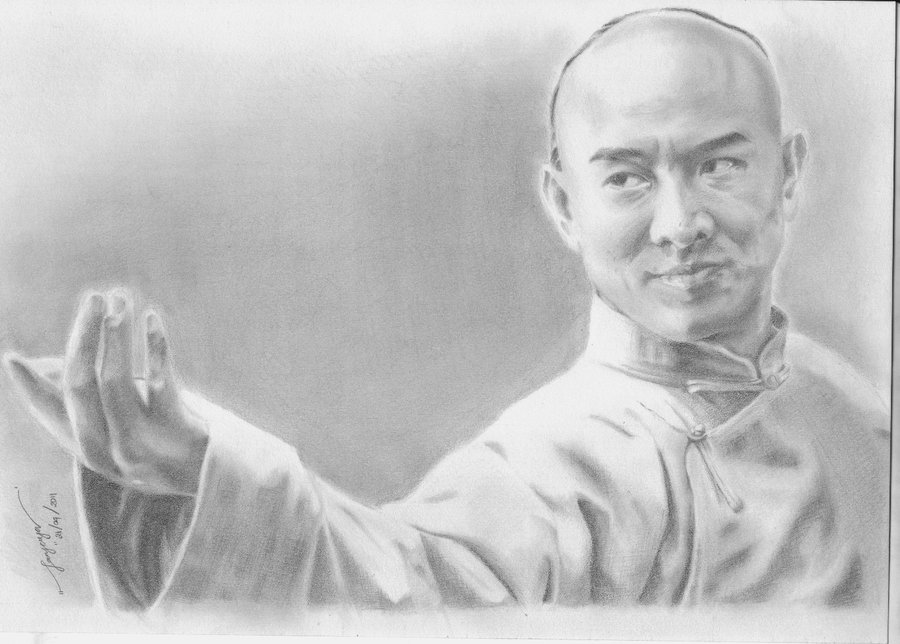 Jet Li Drawing Amazing
