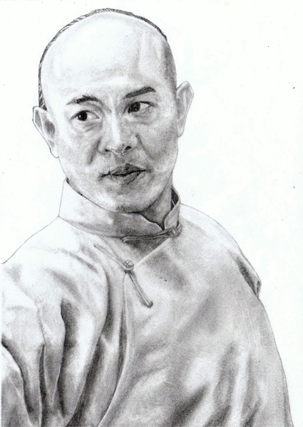 Jet Li Drawing Art