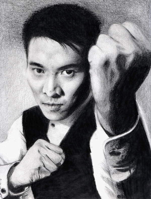 Jet Li Drawing Pic