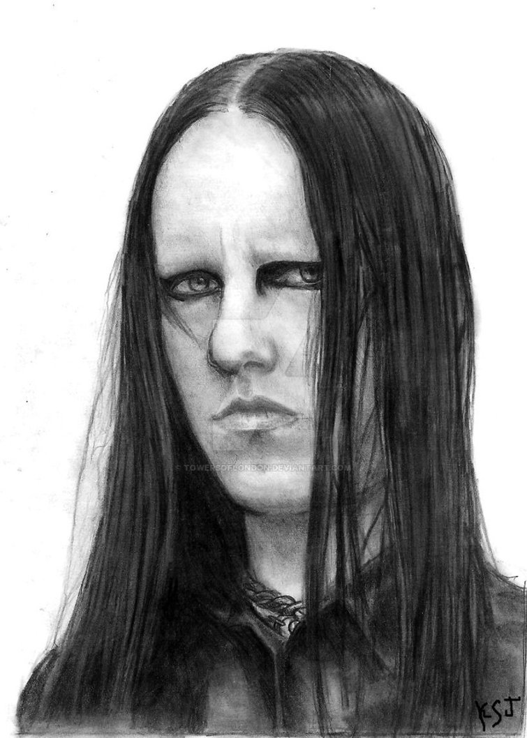 Joey Jordison Drawing Photo