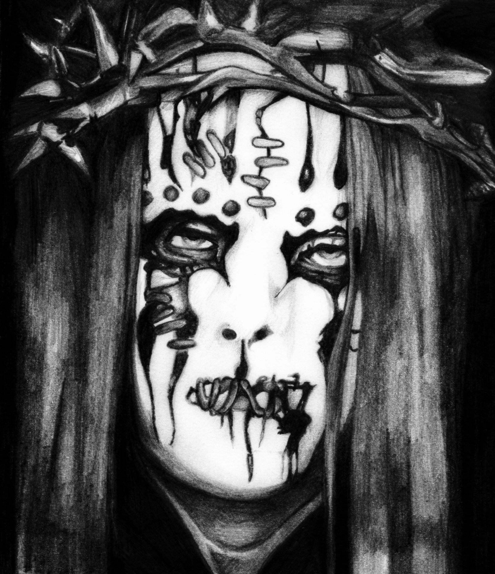 Joey Jordison Drawing Pic