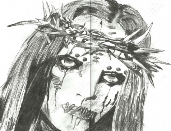 Joey Jordison Drawing Picture