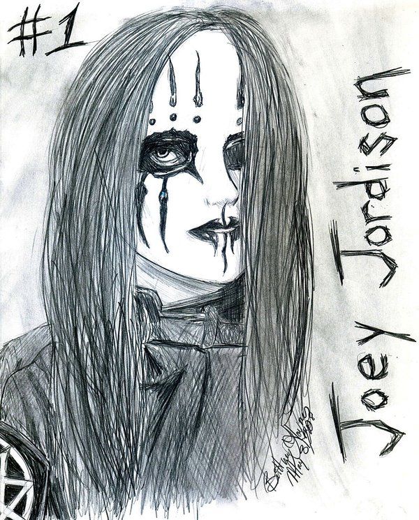 Joey Jordison Drawing