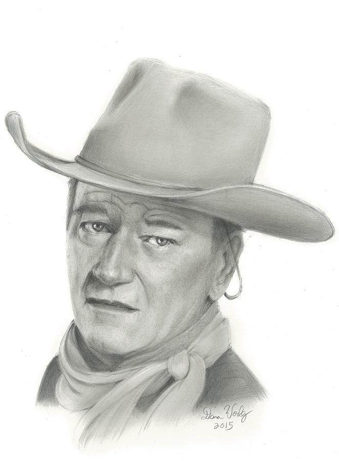 John Wayne Drawing Amazing