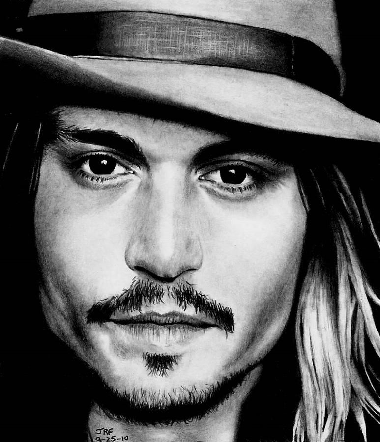 Johnny Depp Art Drawing