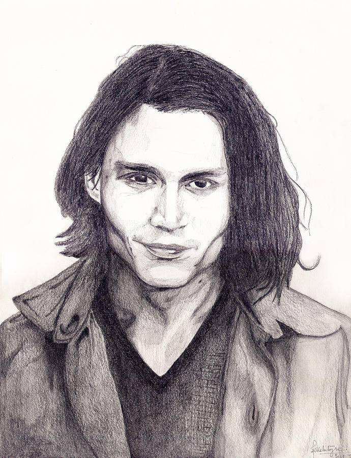 Johnny Depp Drawing Amazing
